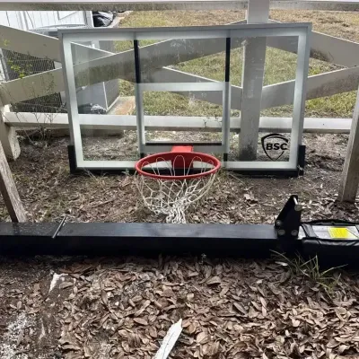 Basketball Goal With Pole