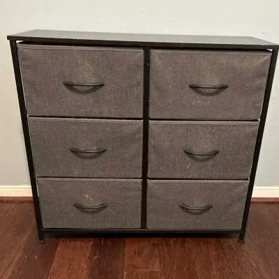 6 Drawer Fabric Storage