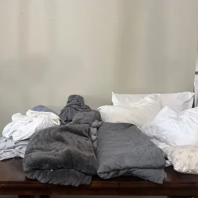 Mix Matched Linens