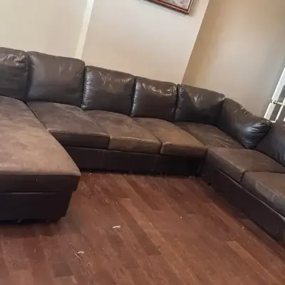 Brown Sectional Sofa
