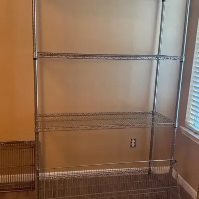 4 Tier Metal Shelving #5