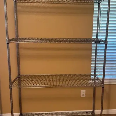 4 Tier Metal Shelving #3