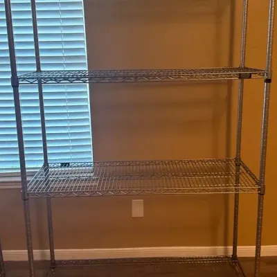 4 Tier Metal Shelving #4