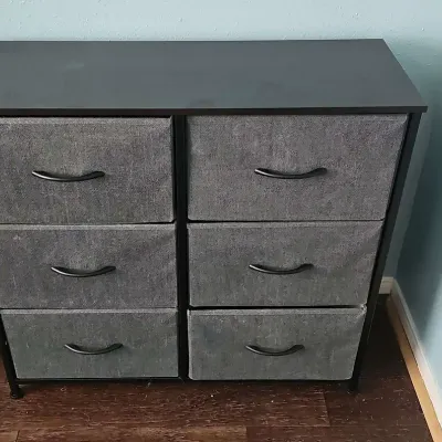 6 Drawer Fabric Storage 
