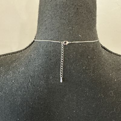 Iridescent Crystal Heart Pendant Necklace