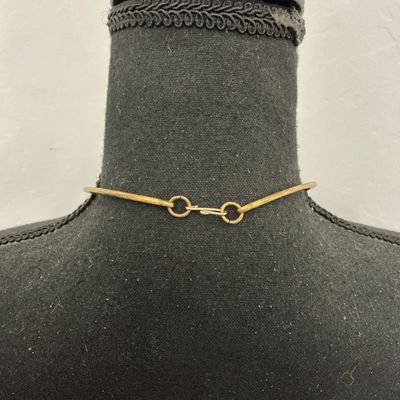 Vintage Mid-Century Brutalist Pendant Collar Necklace