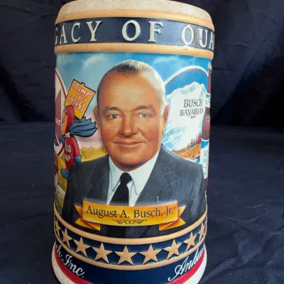 Vintage Anheuser-Busch Family Series Beer Stein