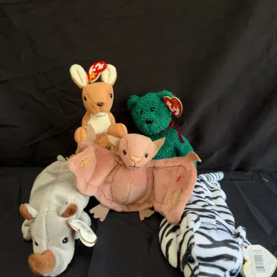 Vintage Ty Beanie Babies Multi-Pack Lot (1990s Originals)