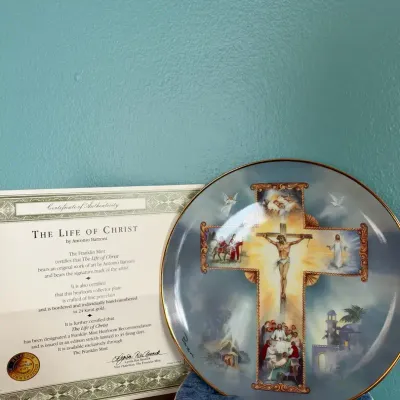 The Life Of Christ By Antonio Barzoni Plate