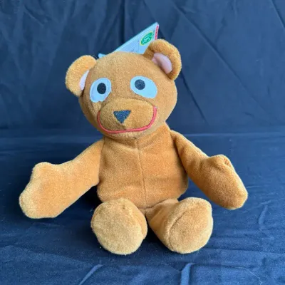Vintage 1997 Tyco Sesame Street Bean Bag Plush – Baby Bear