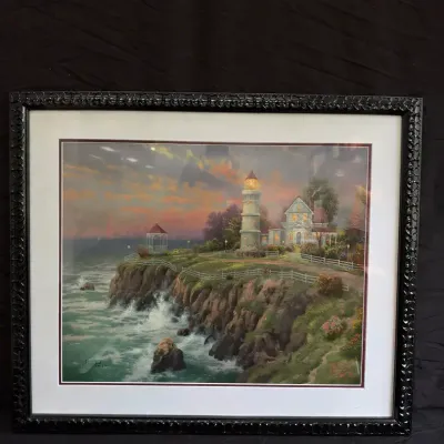 Thomas Kinkade "Victorian Light" Limited Edition Framed Canvas – COA Included