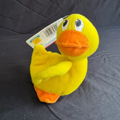 Vintage 1997 Tyco Sesame Street Beans Rubber Duckie Plush