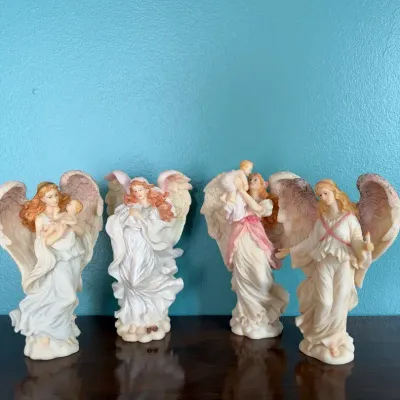 Vintage Seraphim Classics Angel Figurine Lot of 4 – Roman Inc. 1994-1995