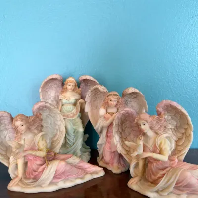 Seraphim Classics Angels Resin Figurine Lot - Evangeline Felicia Laurice