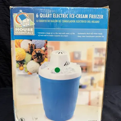 6 Quart Electric Ice Cream Freezer