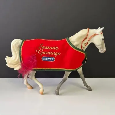 Breyer ‘ Snowflake ‘ 1998 Holiday Horse #750198