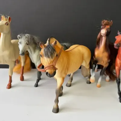 Breyer Bay Horse and Bridle * Various Plastic Horses 
