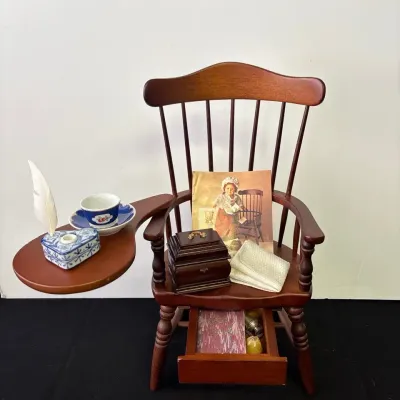 American Girl Doll Felicity’s School Story Desk * Accessories 