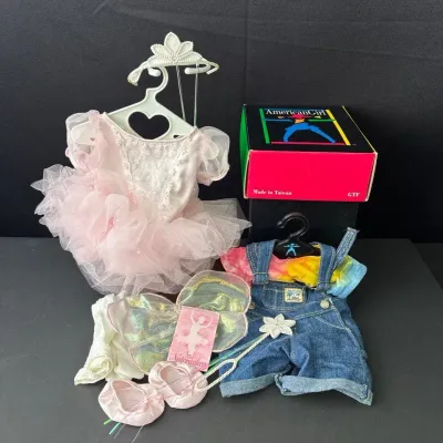 American Girl Doll  Retired Sugar Plum Fairy Costume * AG Overalls Outfit 