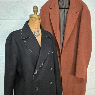 The ALSW & Zara Wool-Blend Coats: Size L,XL Men’s 