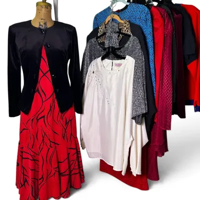 Vintage Nancy Stevens, California Looks & More Evening Wear (XL-2X)