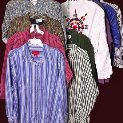 Vintage Venezia, Jones Jeans, Rafaella & More Button-Up’s (10): 1X-2X/20W-22 Women’s 
