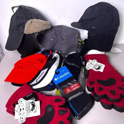 New with Tags REI, Brooks, Columbia & More Men’s Outdoor Gear (XS-L, OS) 11 Pieces