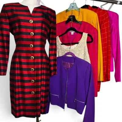 Vintage Elliott Lauren, Liz Claiborne, Cyn Les & More Bold Apparel (M-L Women’s)