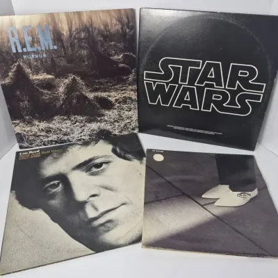 Vintage VInyl - REM "Murmur", Lou Reed, Joe Jackson, Star Wars Soundtrack