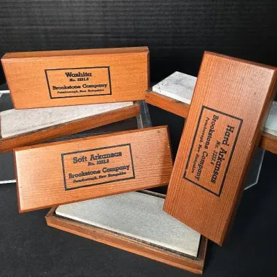 Brookstone Company Sharpening Stones - Hard & Soft Arkansas, Washita