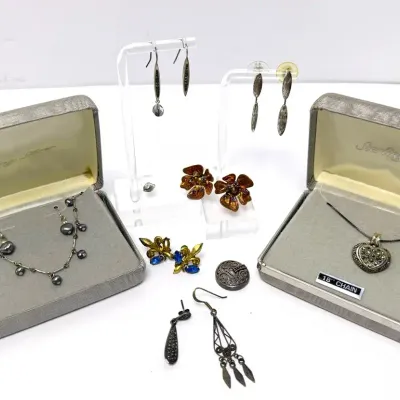 Sterling Silver Necklaces & Earrings