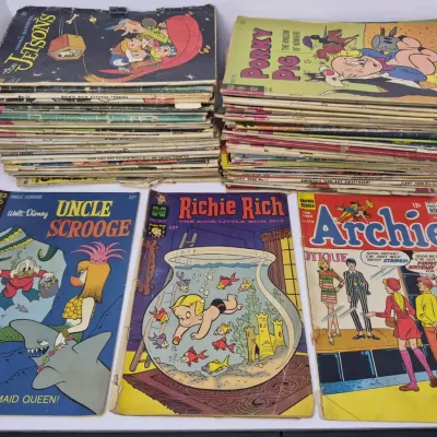 Vintage Silver Age Comic Books: Archie; Gold Key Disney, Hanna Barbera, Little Lulu & More