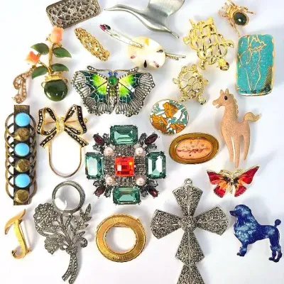 Vintage Figural Brooches