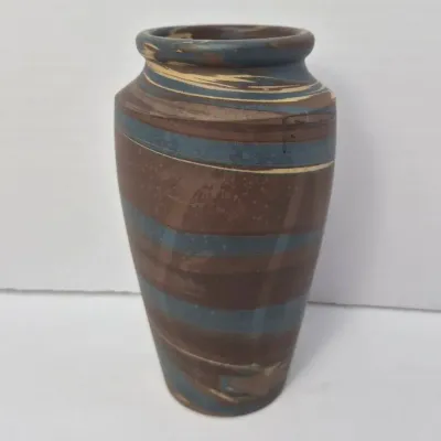 Vintage 1920s Niloak Missonware Pottery Vase