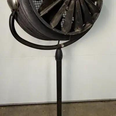 Vintage Westinghouse Industrial Floor Fan