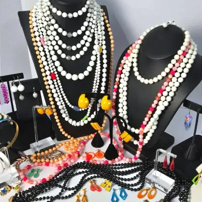 Colorful Vintage Costume Jewelry