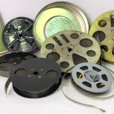 Old 16mm Movie Shorts - Mickey Rooney "The Blacksmith', Westerns & More