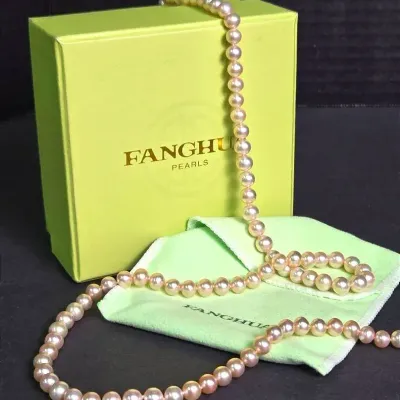 Fanghua Cultured Pearl Opera Length Necklace -33"