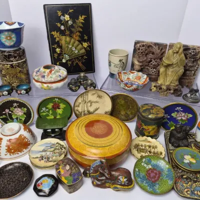 Asian Decor - Ceramics, Carved Soapstone, Cloisonne & More