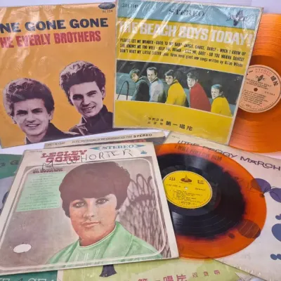 Vintage Vinyl - Taiwanese Imports: Beach Boys, The Everly Brothers & More on Red/Orange Vinyl