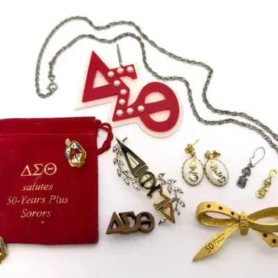 Delta Sigma Theta Sorority Jewelry