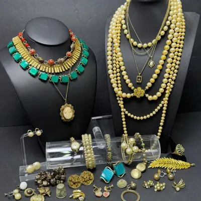 Coro, Marvella & More Vintage Costume Jewlery
