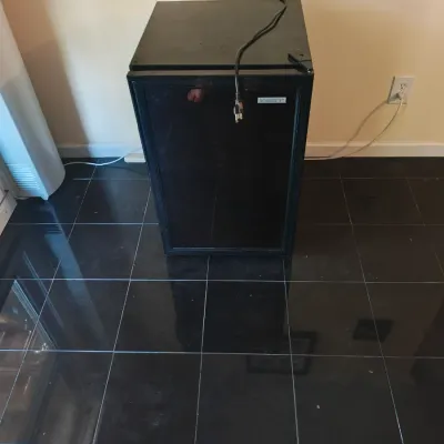 Small soda fridge