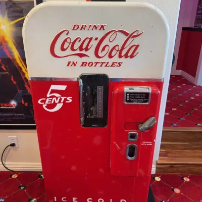 Sale Photo Thumbnail #148: Coca-Cola Vending Machine
