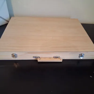 Sale Photo Thumbnail #542: THE HINGE ON THE BOX NEEDS 2 NEW SCREWS