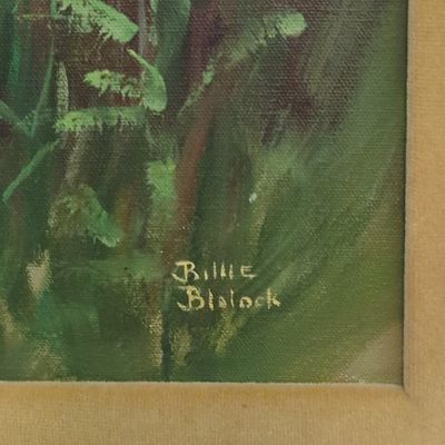 Sale Photo Thumbnail #183: Billie Blalock Floral Still Life Oil Painting