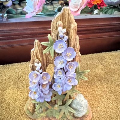 Sale Photo Thumbnail #704: Andrea by Sadek Blue Bonnet Floral Sculpture