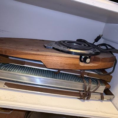 Sale Photo Thumbnail #530: Vintage Salton Hotray Warming Tray and Electric Hot Plate Set