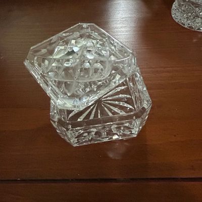 Sale Photo Thumbnail #614: Waterford crystal Trinket Box