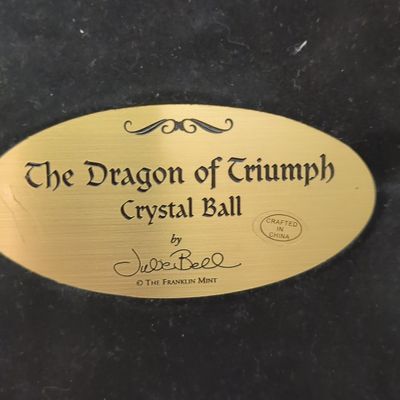 Sale Photo Thumbnail #208: The Dragon of Triumph Crystal Ball by Julie Bell